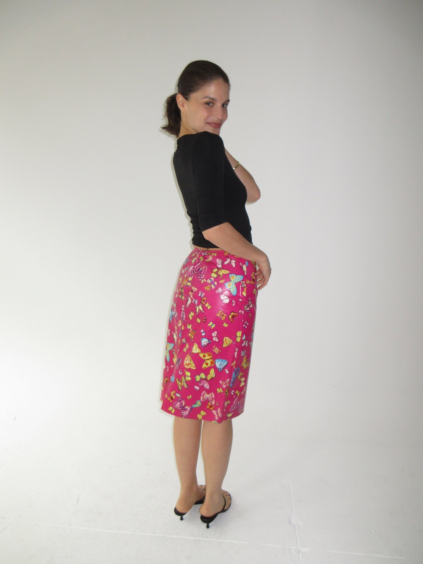 D&G FW2000 Butterfly skirt