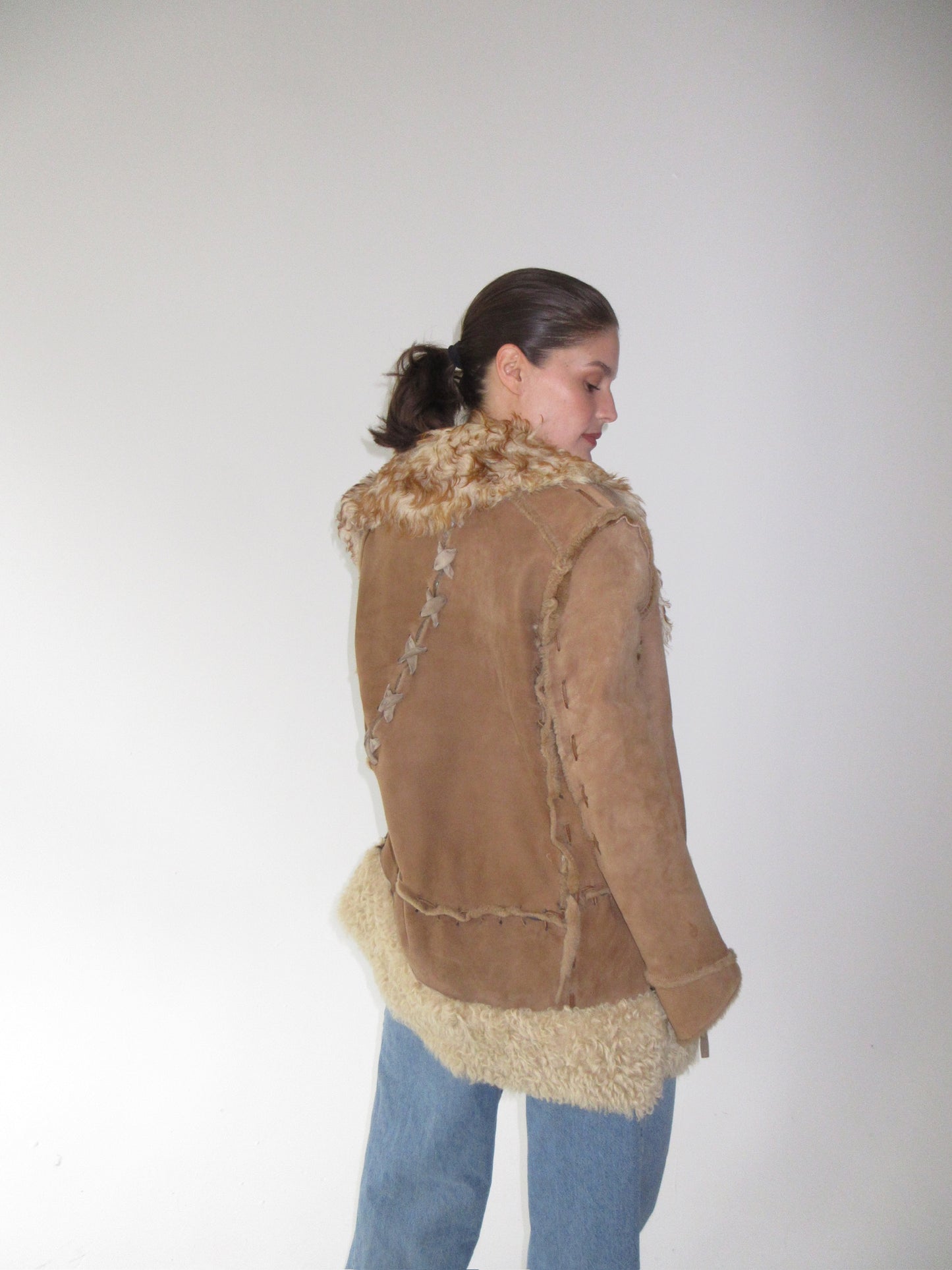 Dolce & Gabbana FW 2001 Suede & Fur Jacket