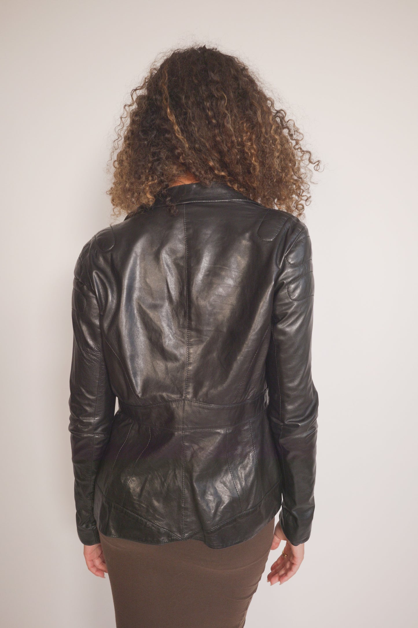 Vintage Roberto Cavalli leather jacket