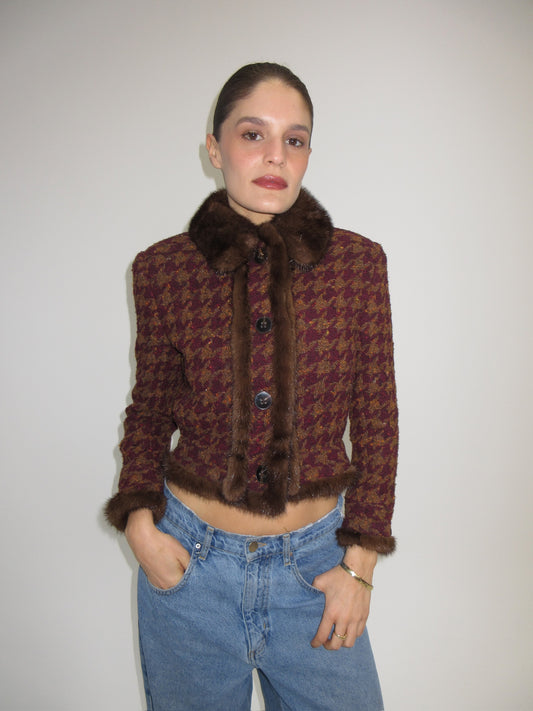 Valentino tweed jacket