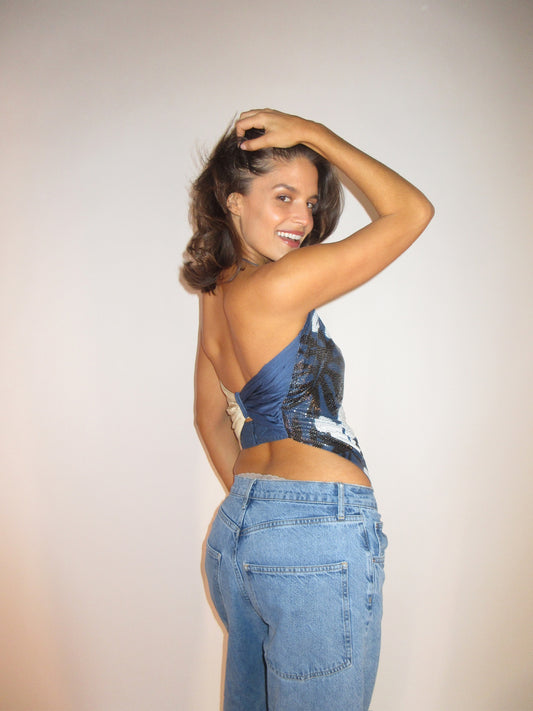 FW1983 Versace Orotan metal top