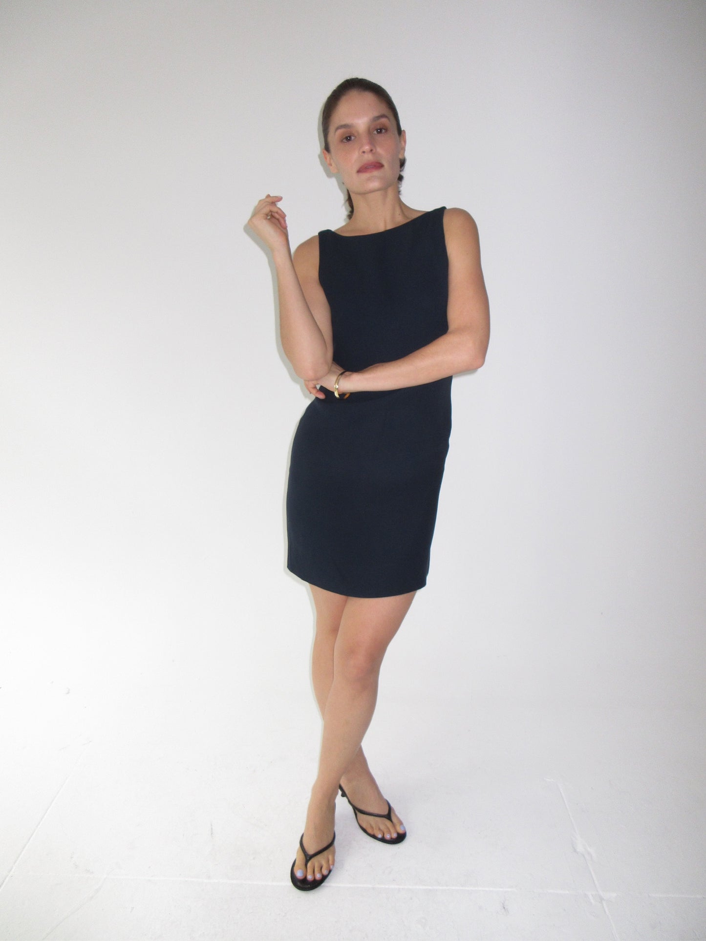 Gucci By Tom Ford Navy Dress