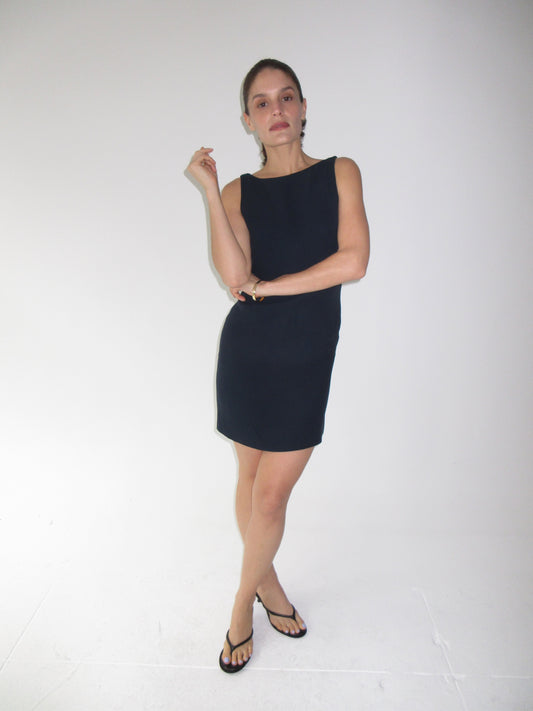 Gucci By Tom Ford Navy Dress