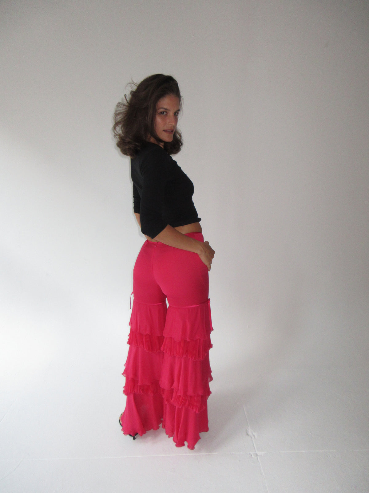 SS2002 Valentino Silk Pants