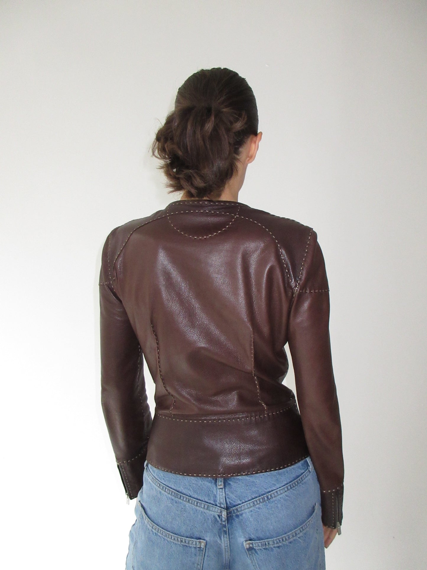 Fendi Leather Jacket/Top