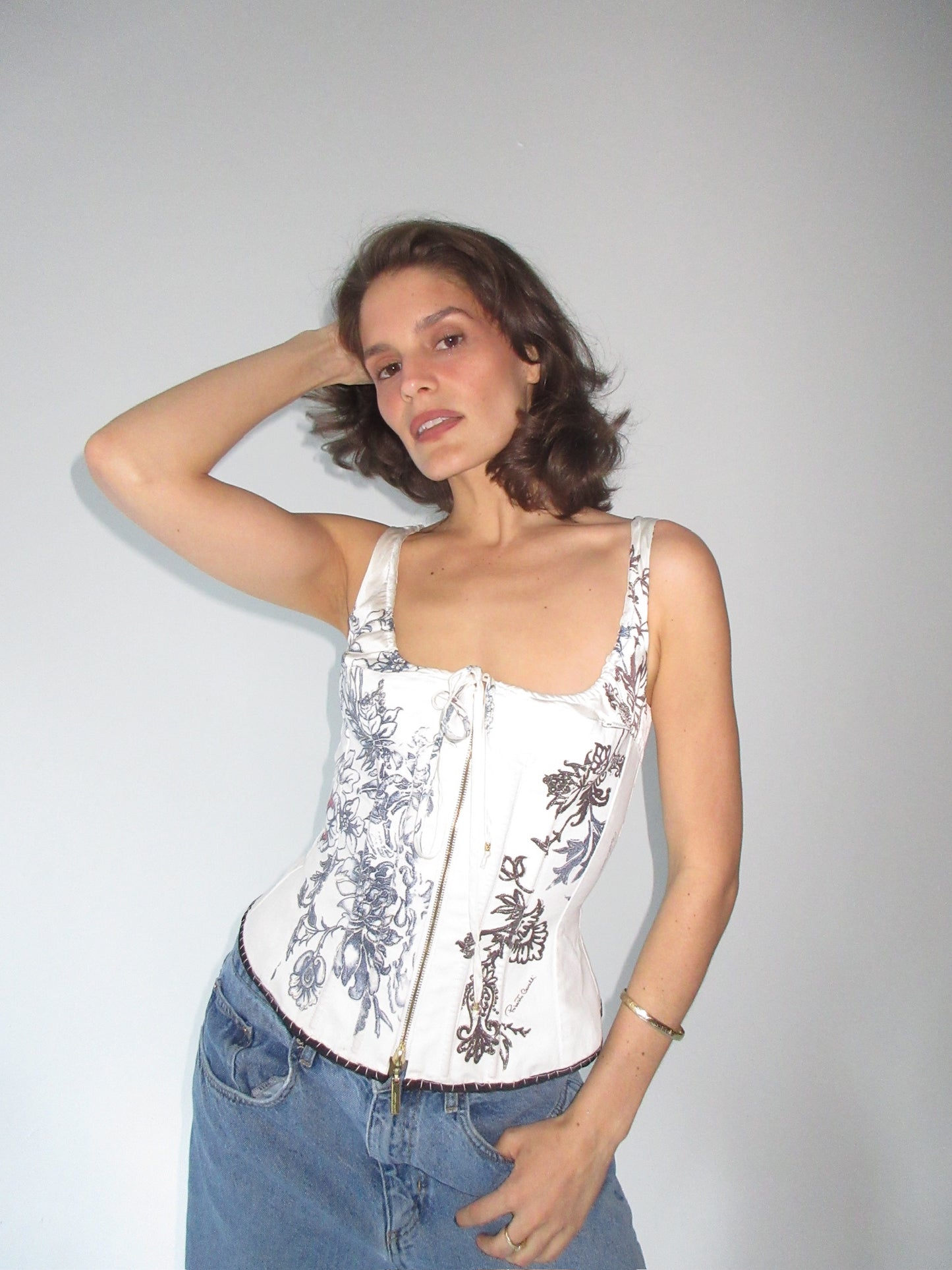 SS2003 Roberto Cavalli tattoo corset