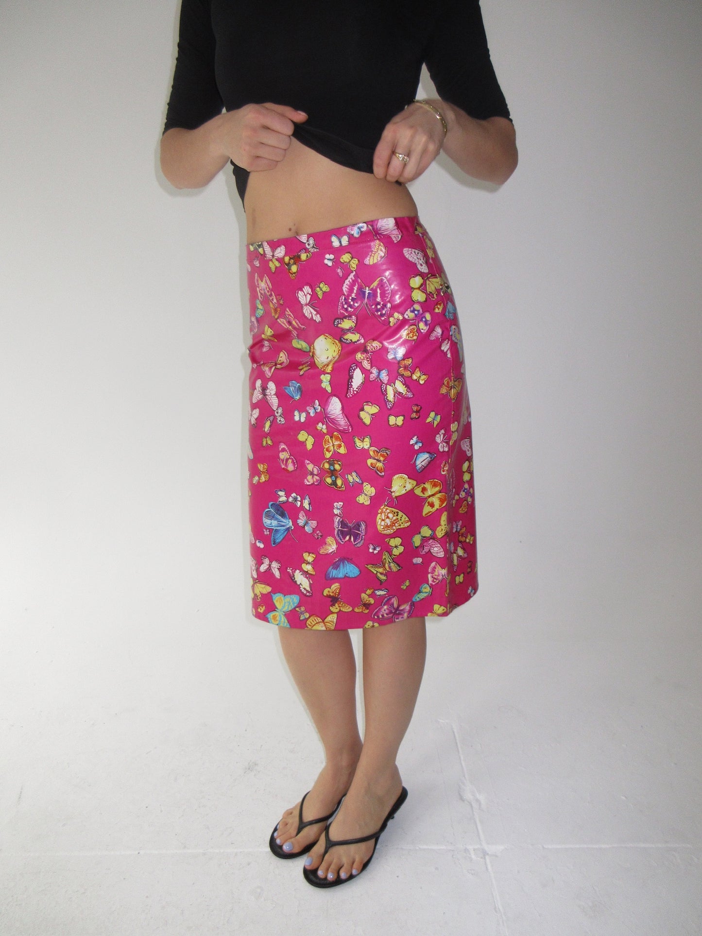 D&G FW2000 Butterfly skirt