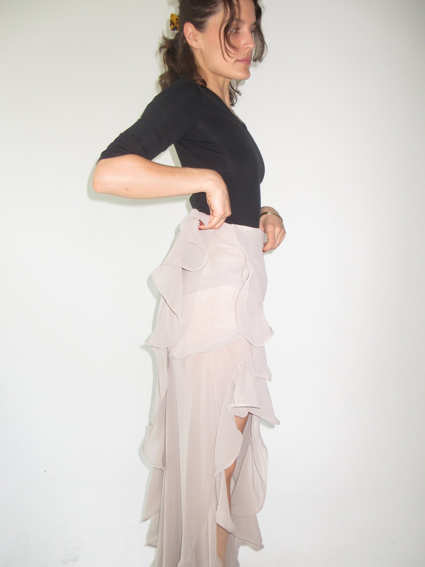 SS1999 Mugler runway skirt