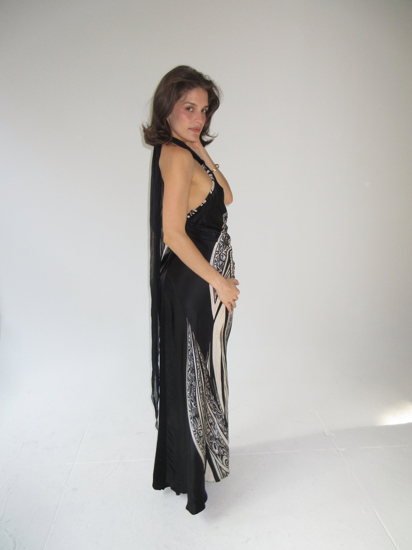 Just Cavalli silk gown
