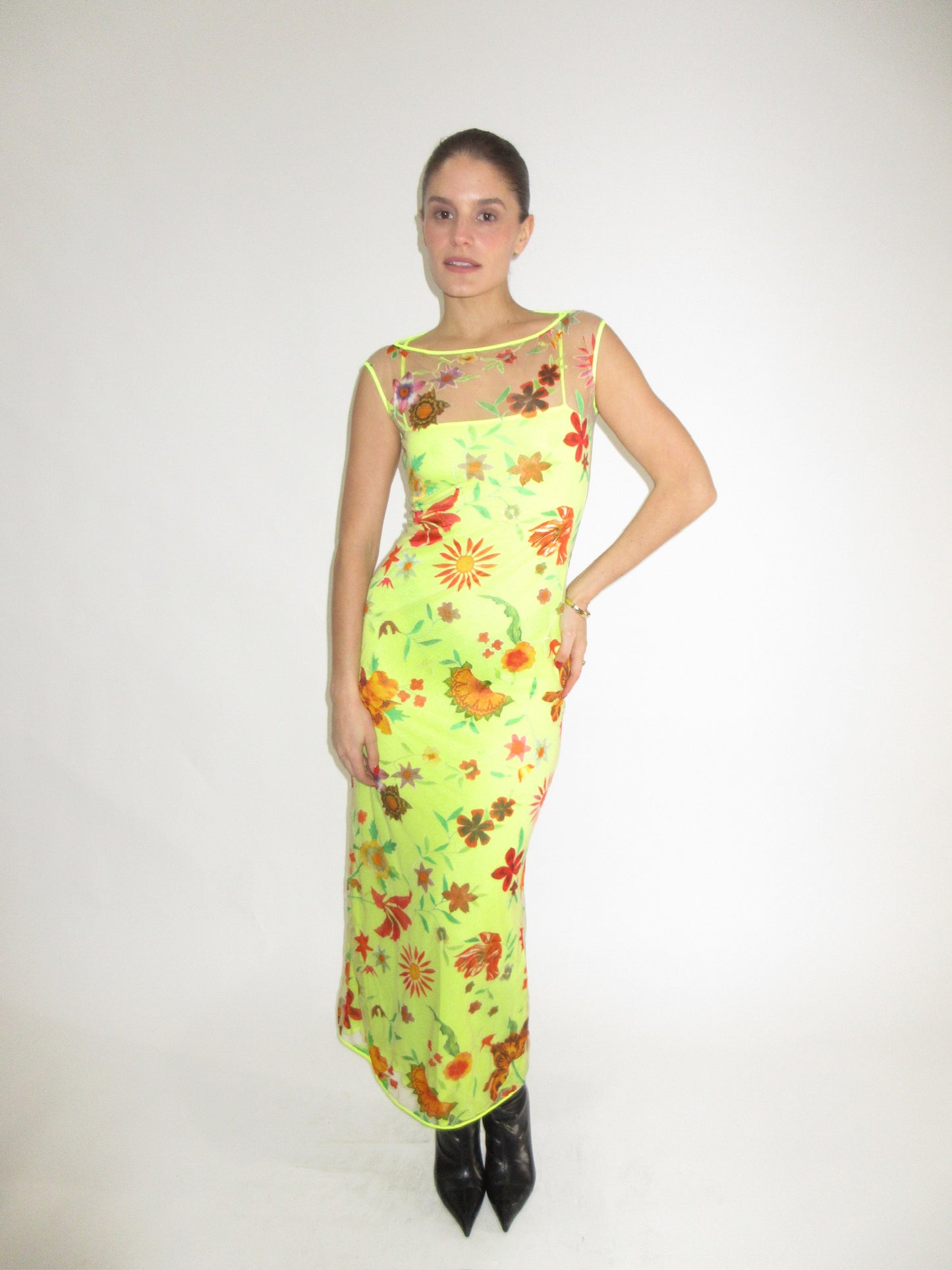 Vintage Christian Lacroix mesh dress