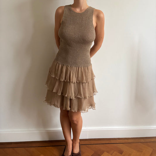 SS1996 Valentino Silk Runway Dress