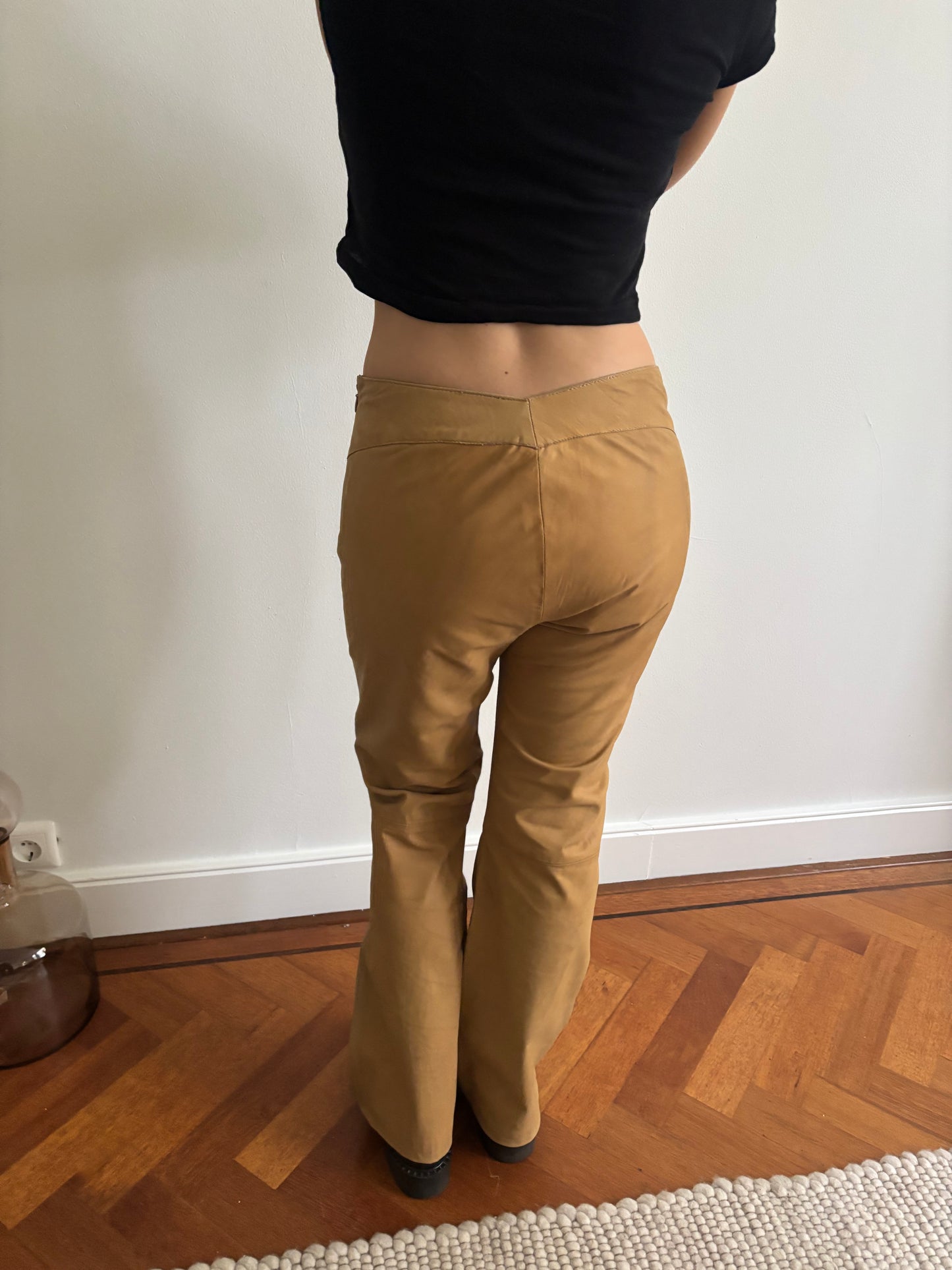Vintage D&G leather pants