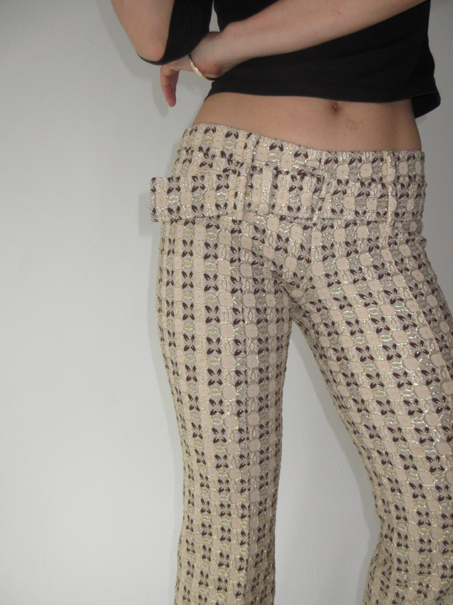 SS2002 Prada runway pants