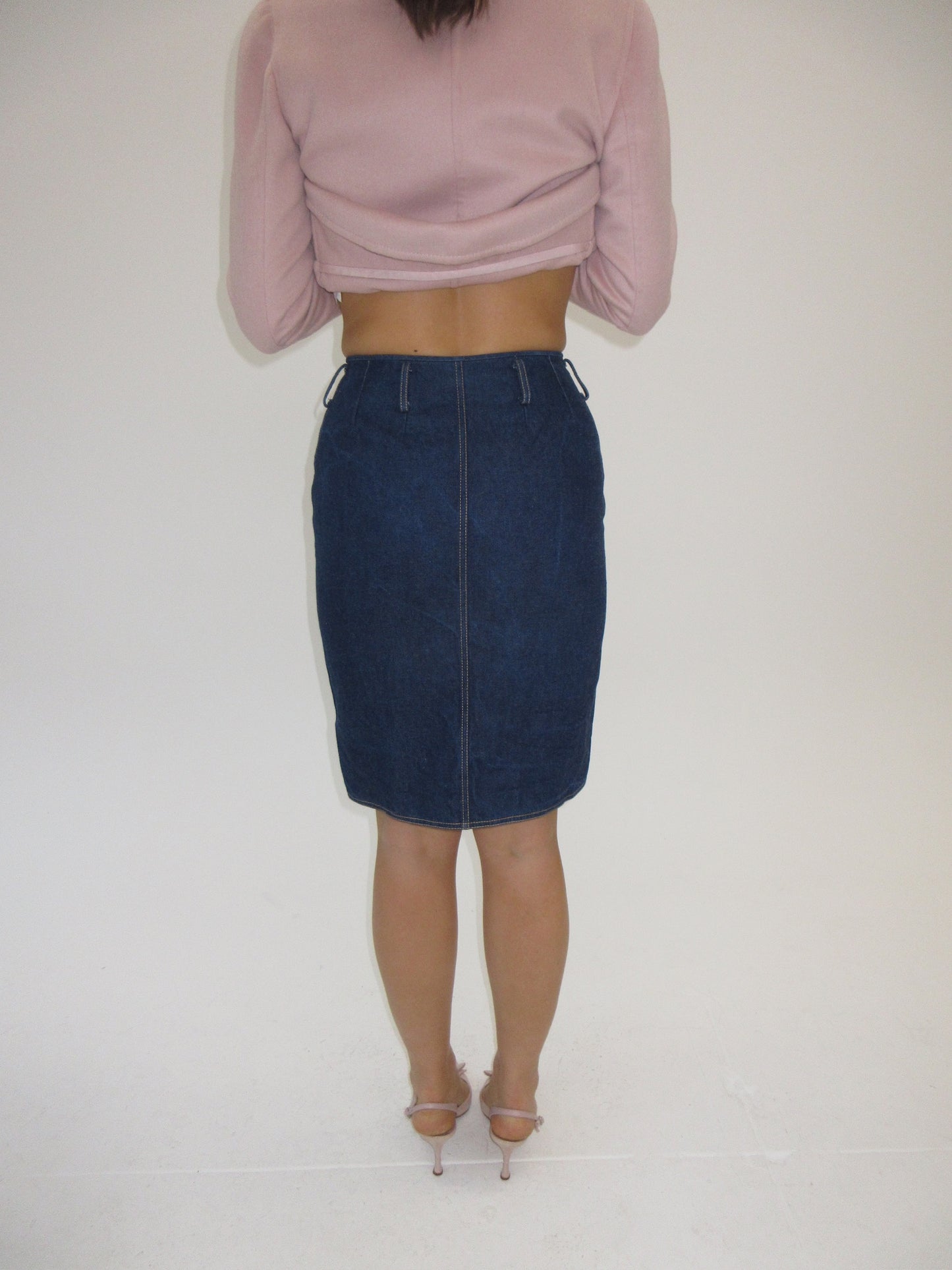 Vintage Dior by Galliano denim skirt