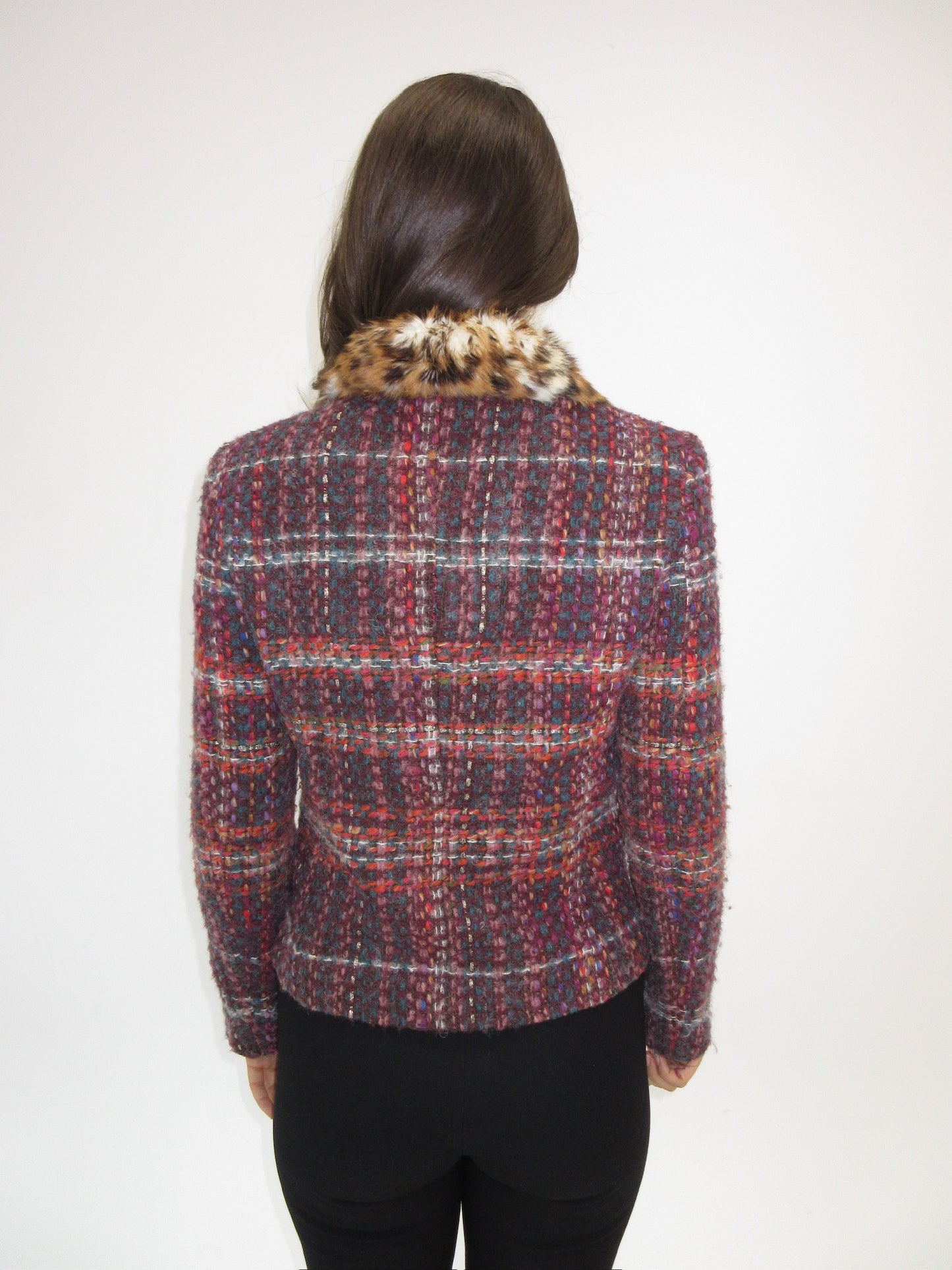 Vintage D&G rabbit fur jacket