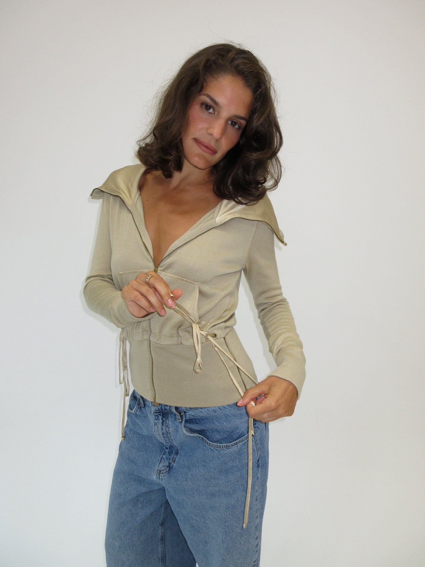 Vintage Valentino silk and cashmere sweater