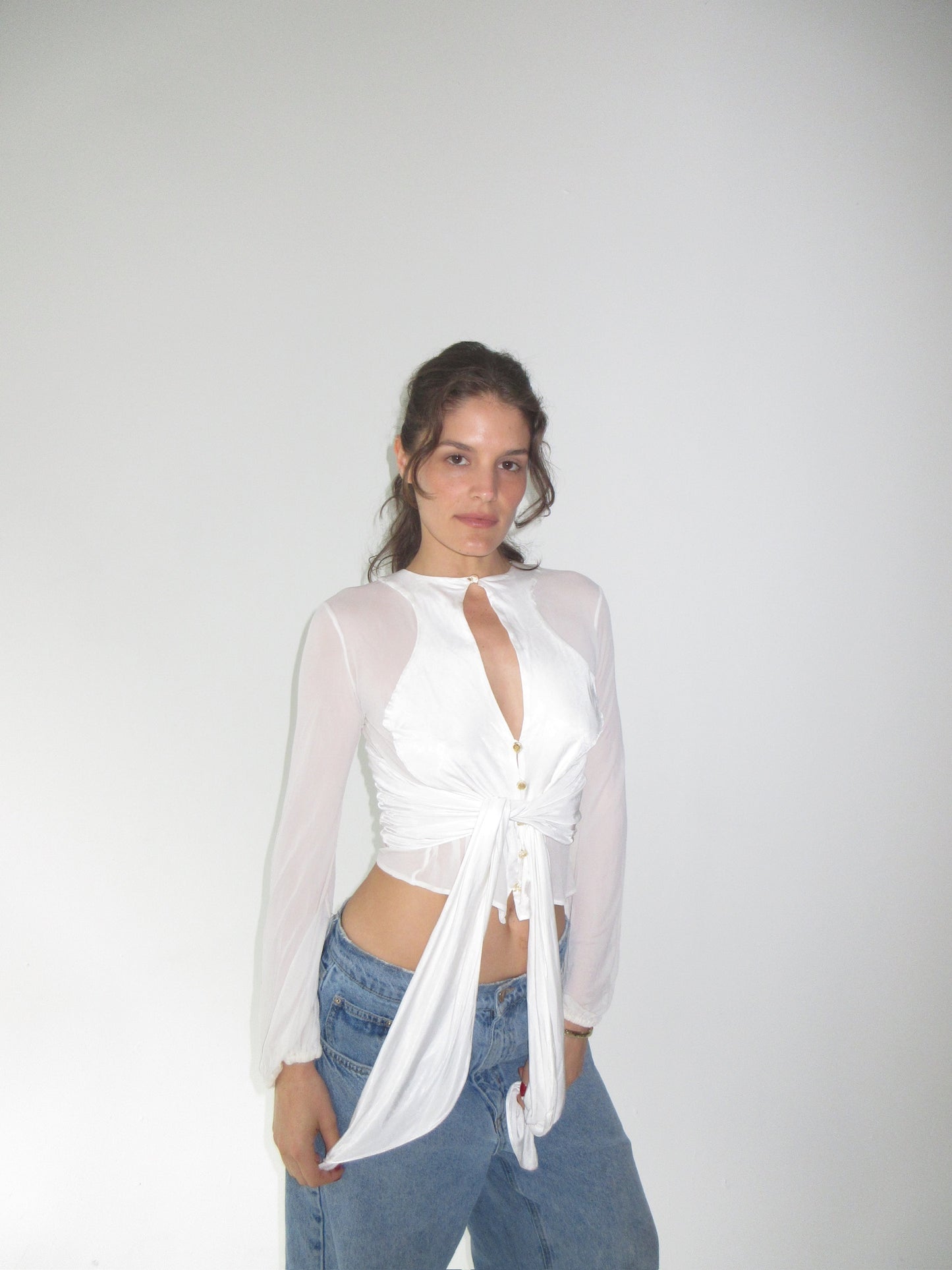 SS2006 Versace runway top