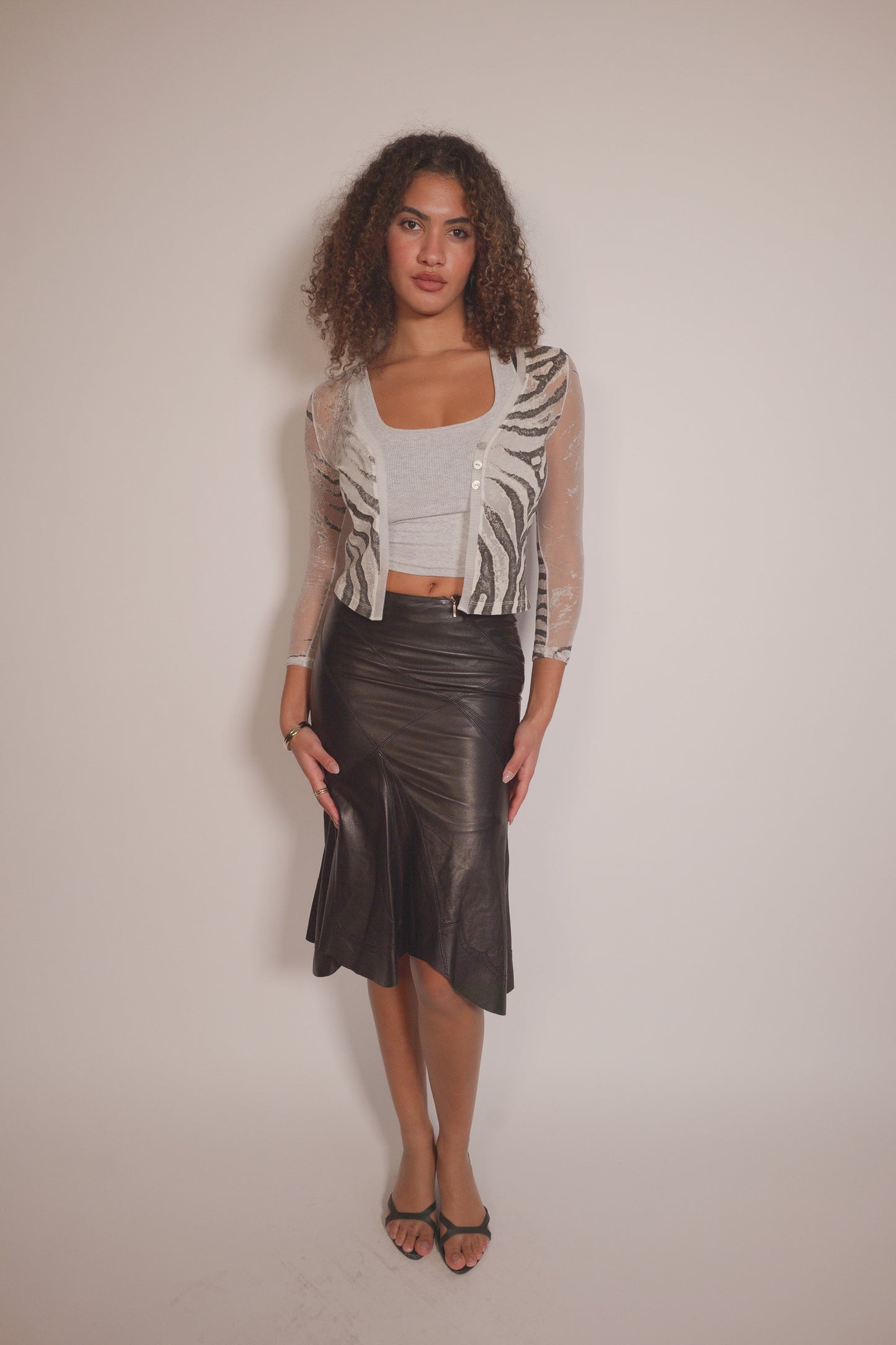 Roberto Cavalli SS1999 runway cardigan