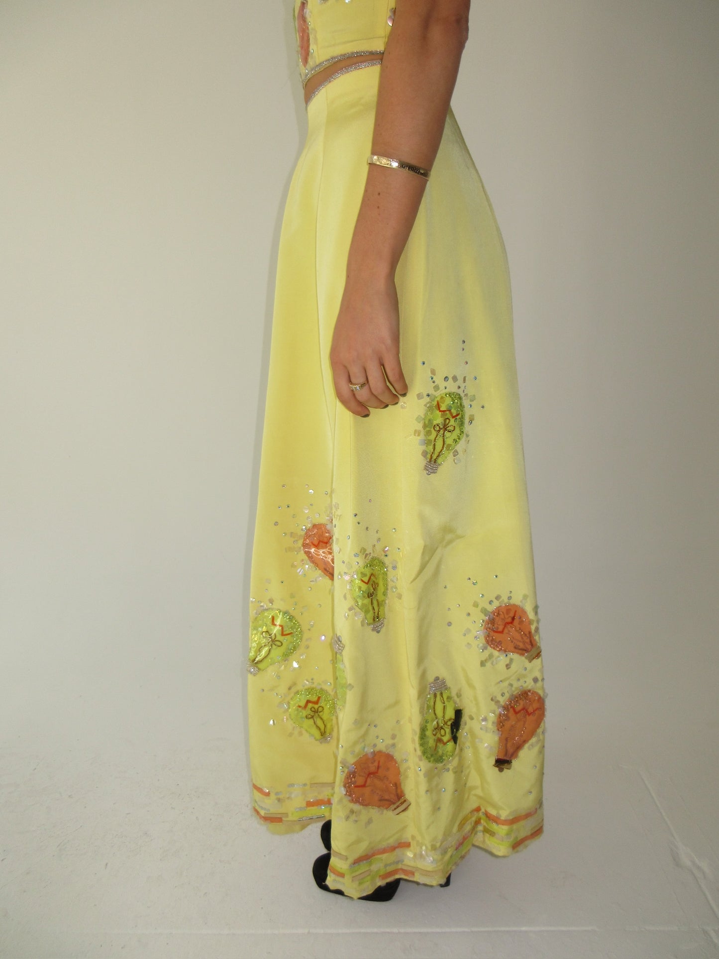 Archival SS1996 Chloé by Karl Lagerfeld runway gown