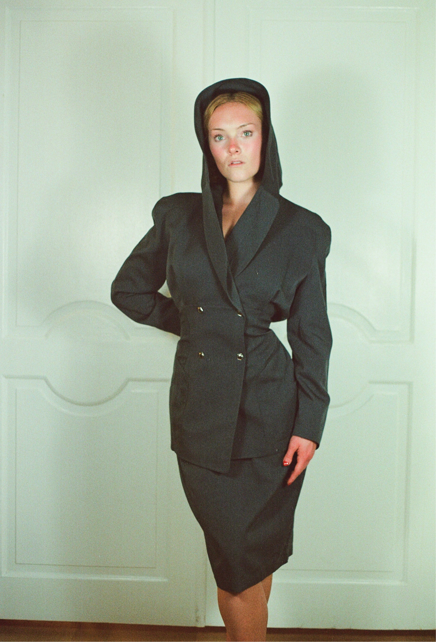 Iconic Thierry Mugler Blazer and matching skirt