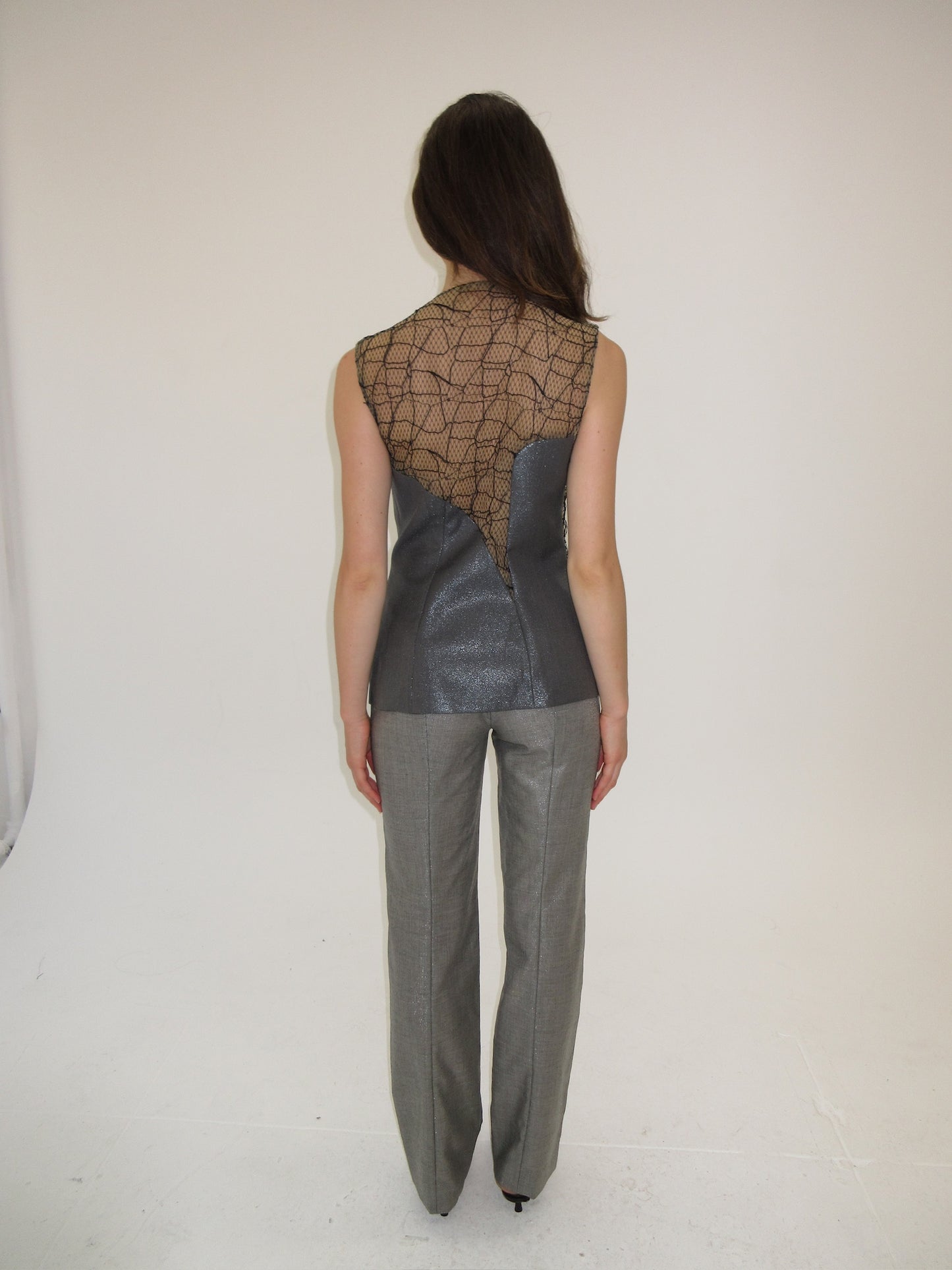 Vintage Versace shimmer pants