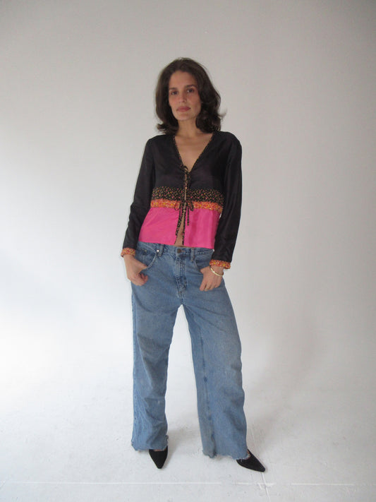 SS2000 Etro silk top
