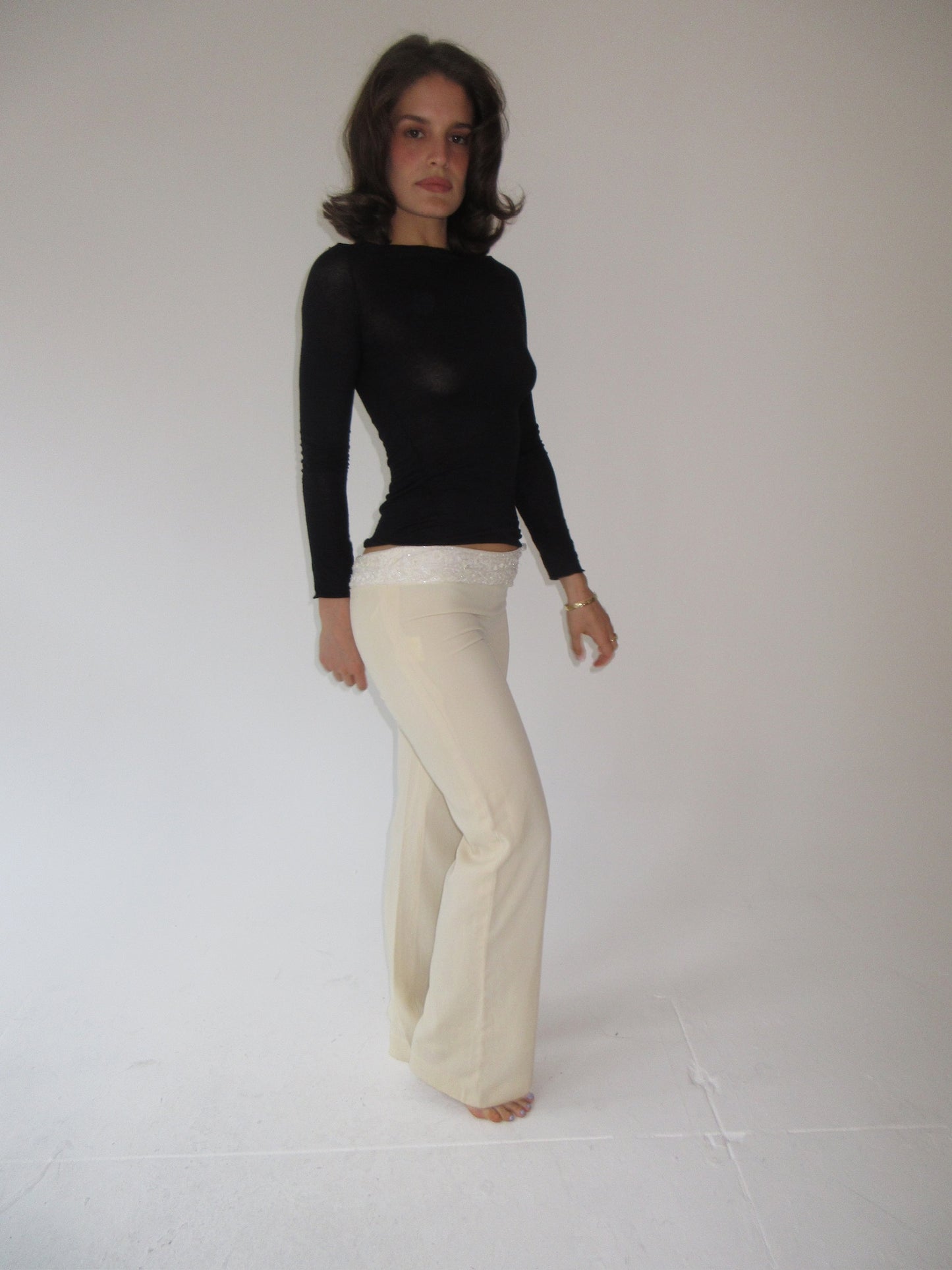 Vintage Valentino beaded pants