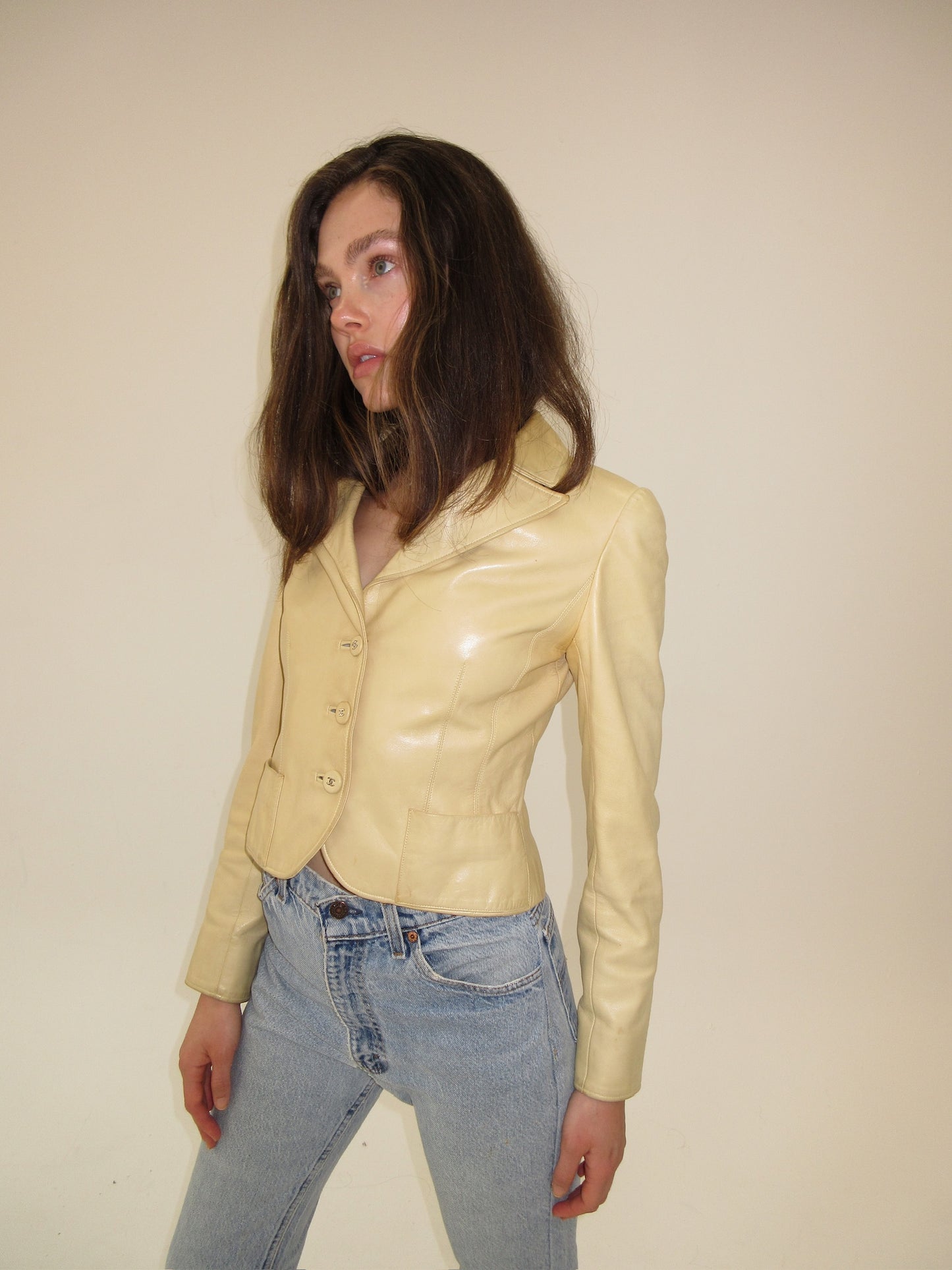 Chanel 1997 Leather Jacket
