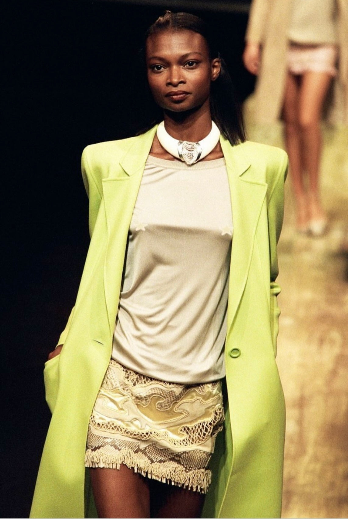 SS1998 Valentino Runway Skirt