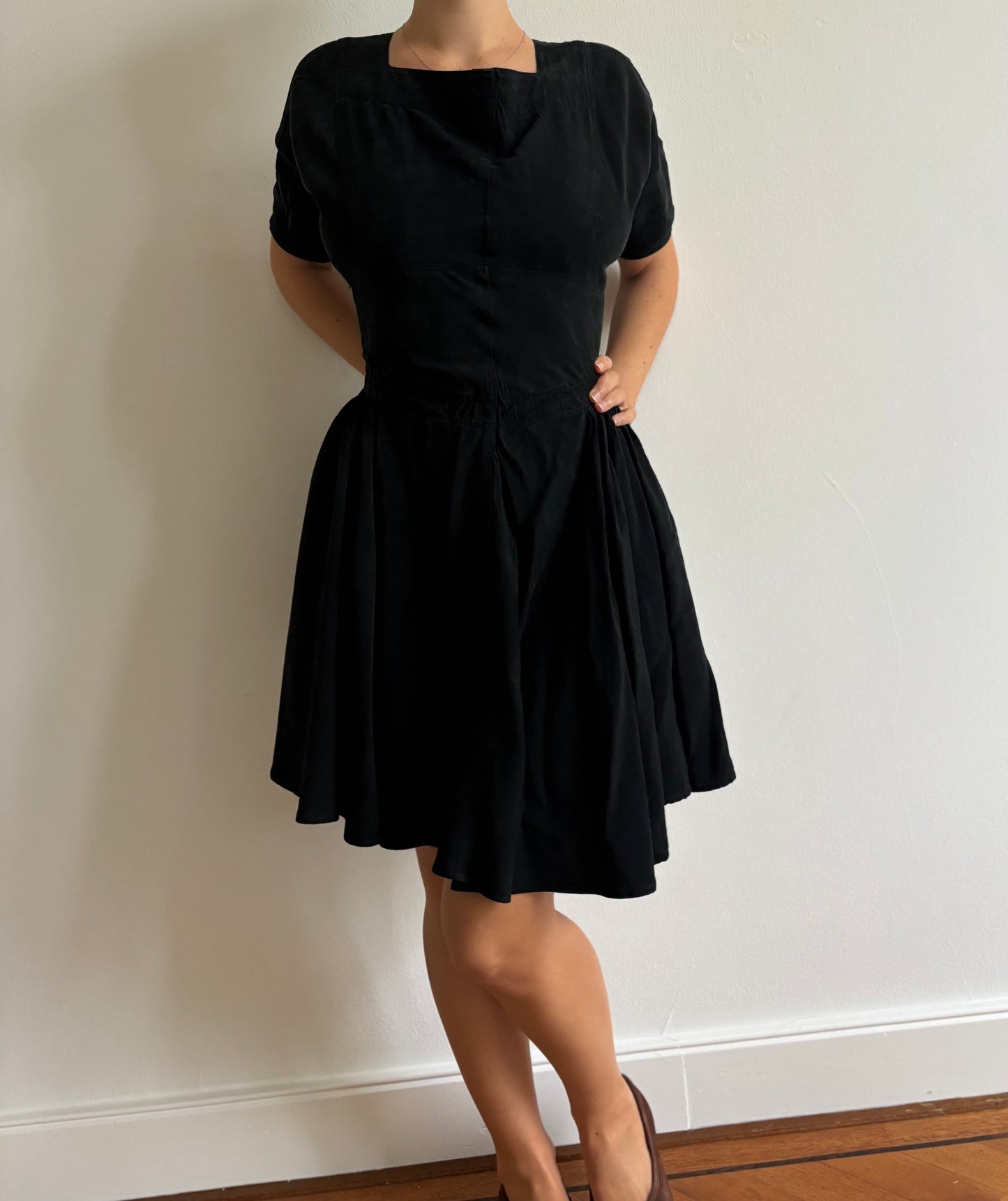 SS1988 Alaia cinched dress