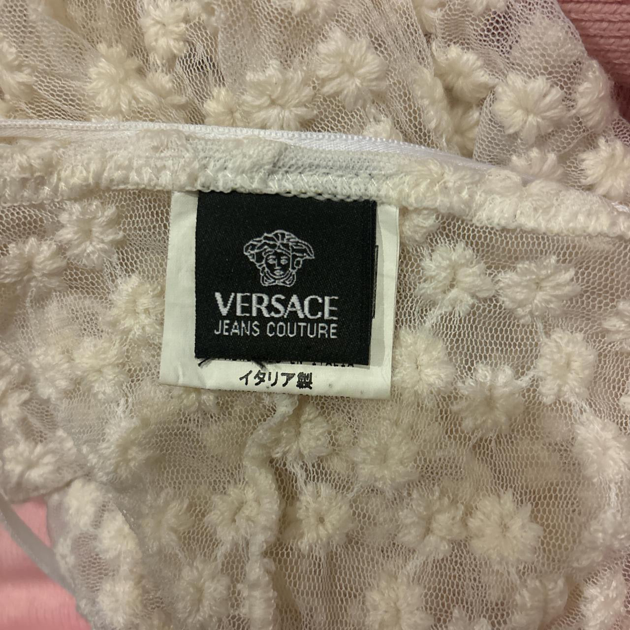 Vintage Versace jeans floral top