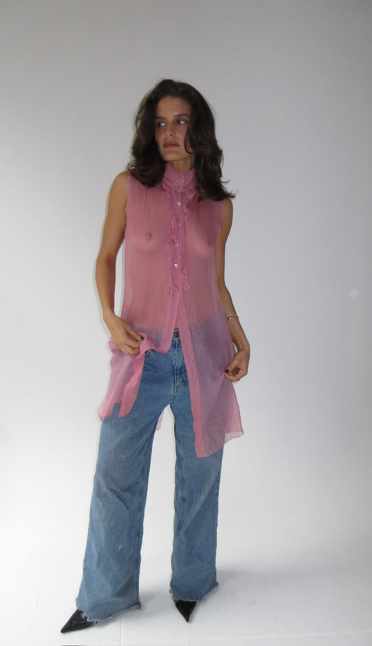 SS2006 Chanel silk top