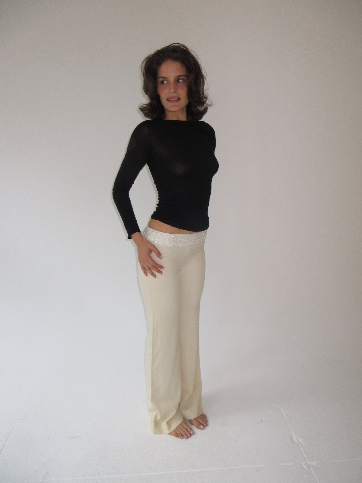 Vintage Valentino beaded pants