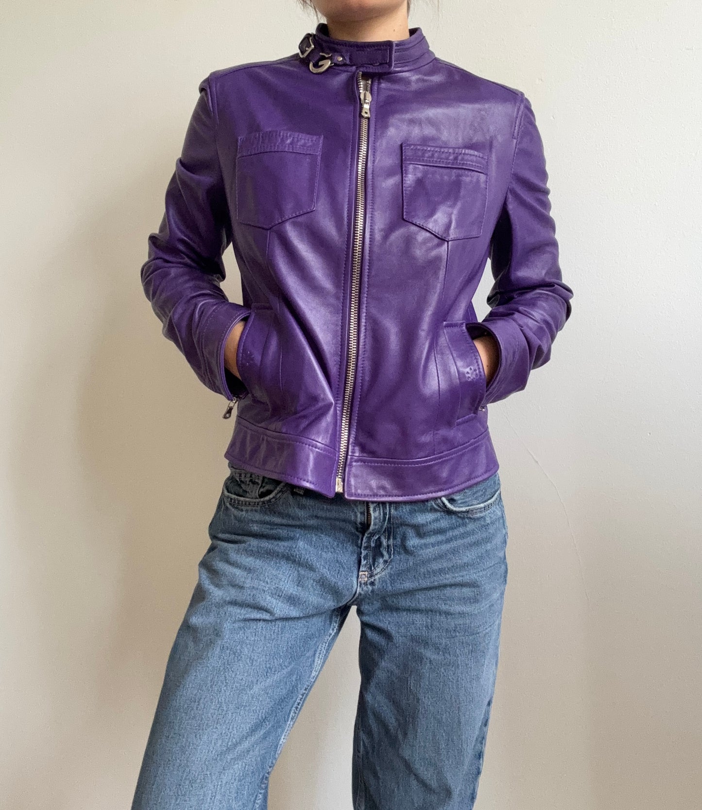 Vintage Dolce & Gabbana leather jacket