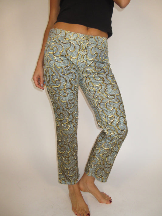 SS2000 Roberto Cavalli beaded pants