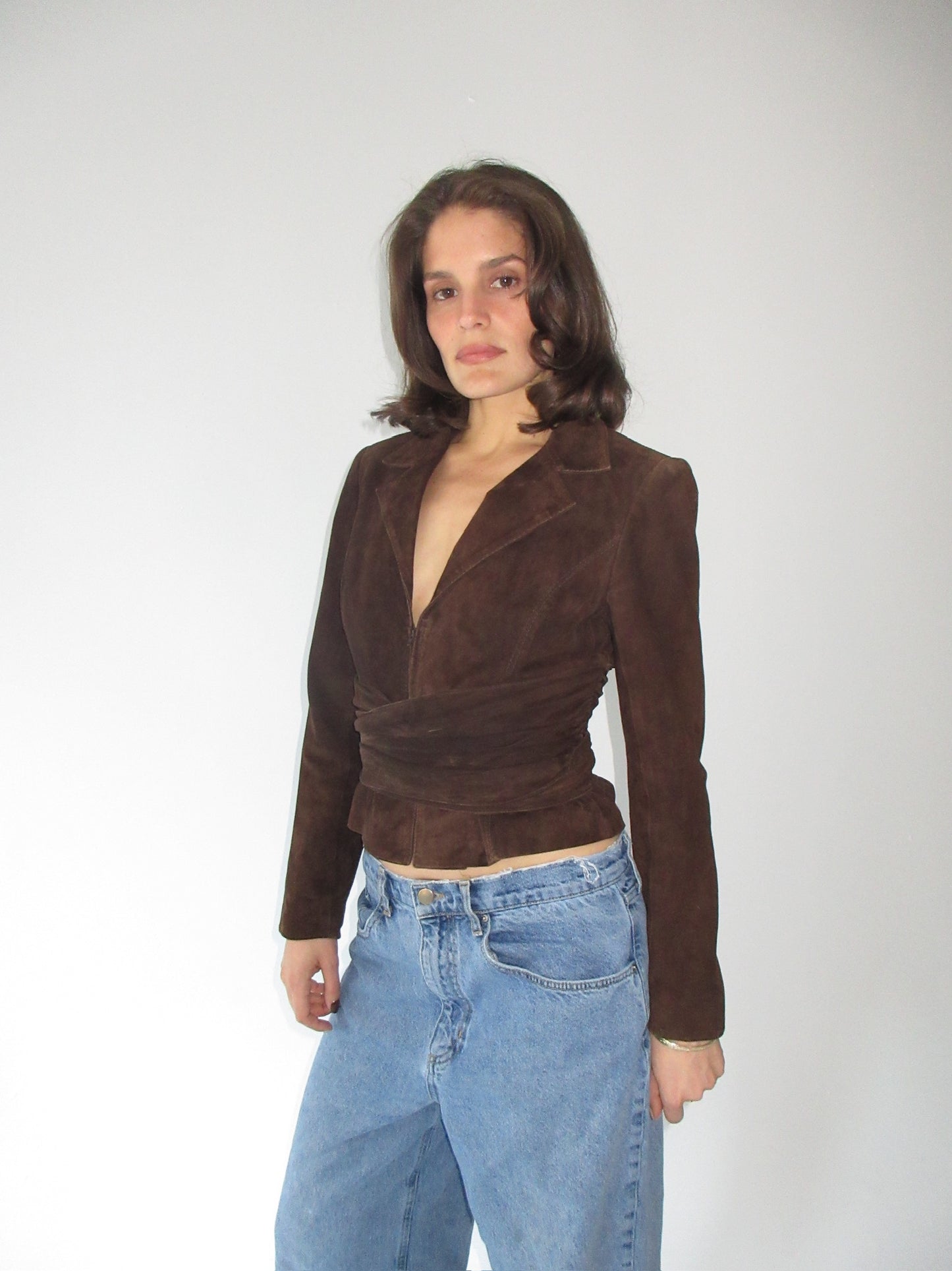 Vintage Valentino suede jacket