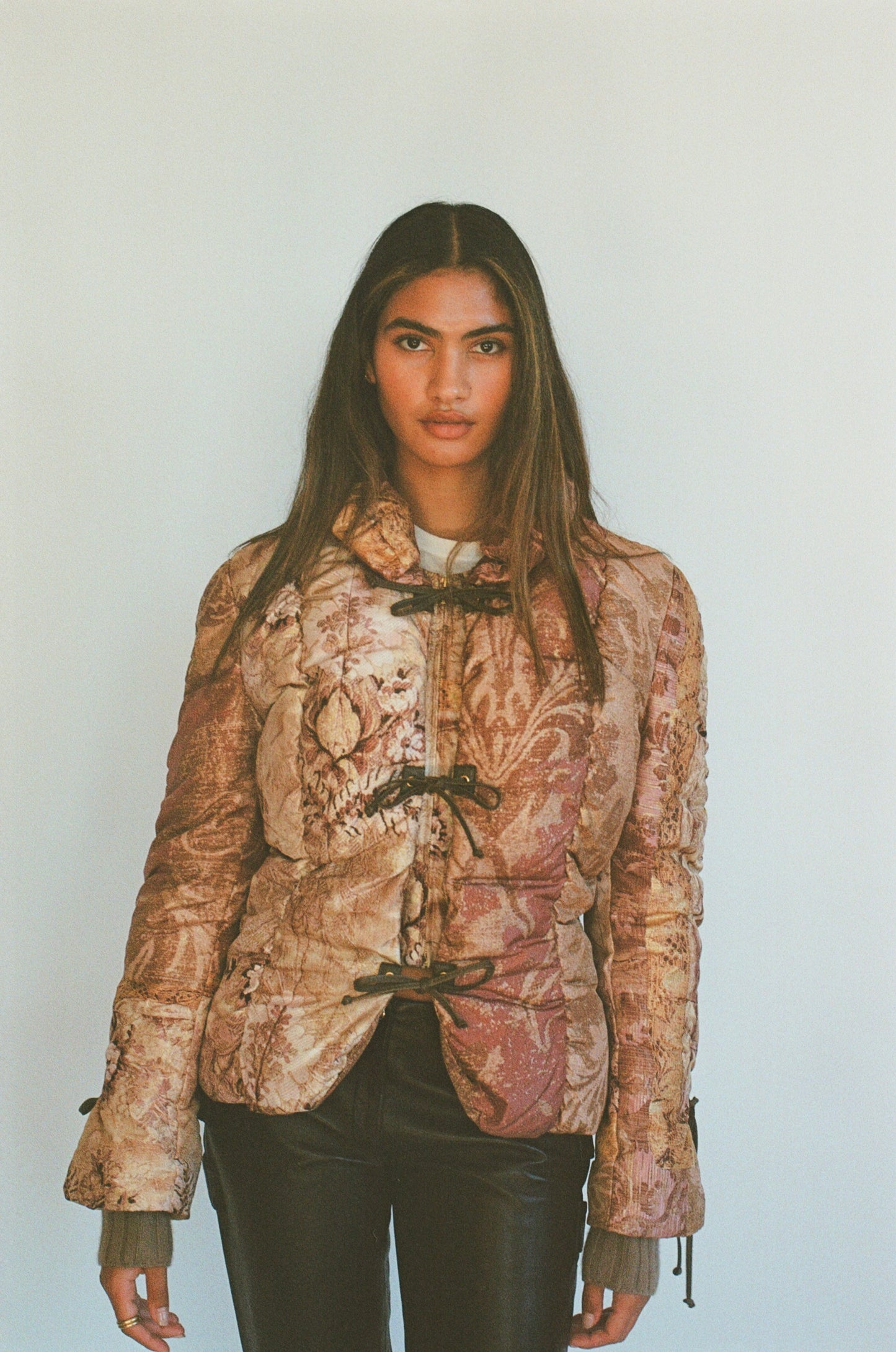 Stunning Silk Cashmere Roberto Cavalli Puffer