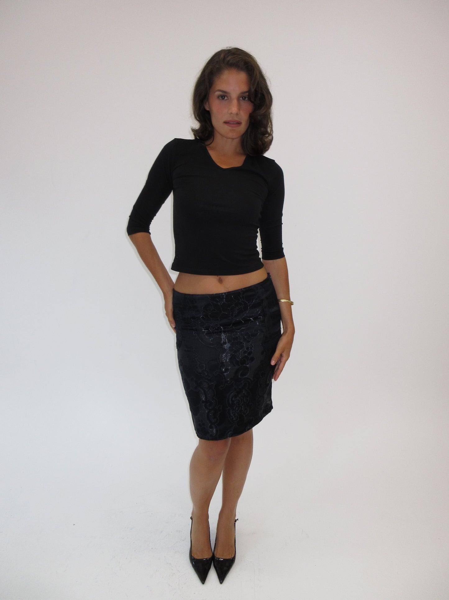 FW2005 Gucci by Tom Ford runway skirt