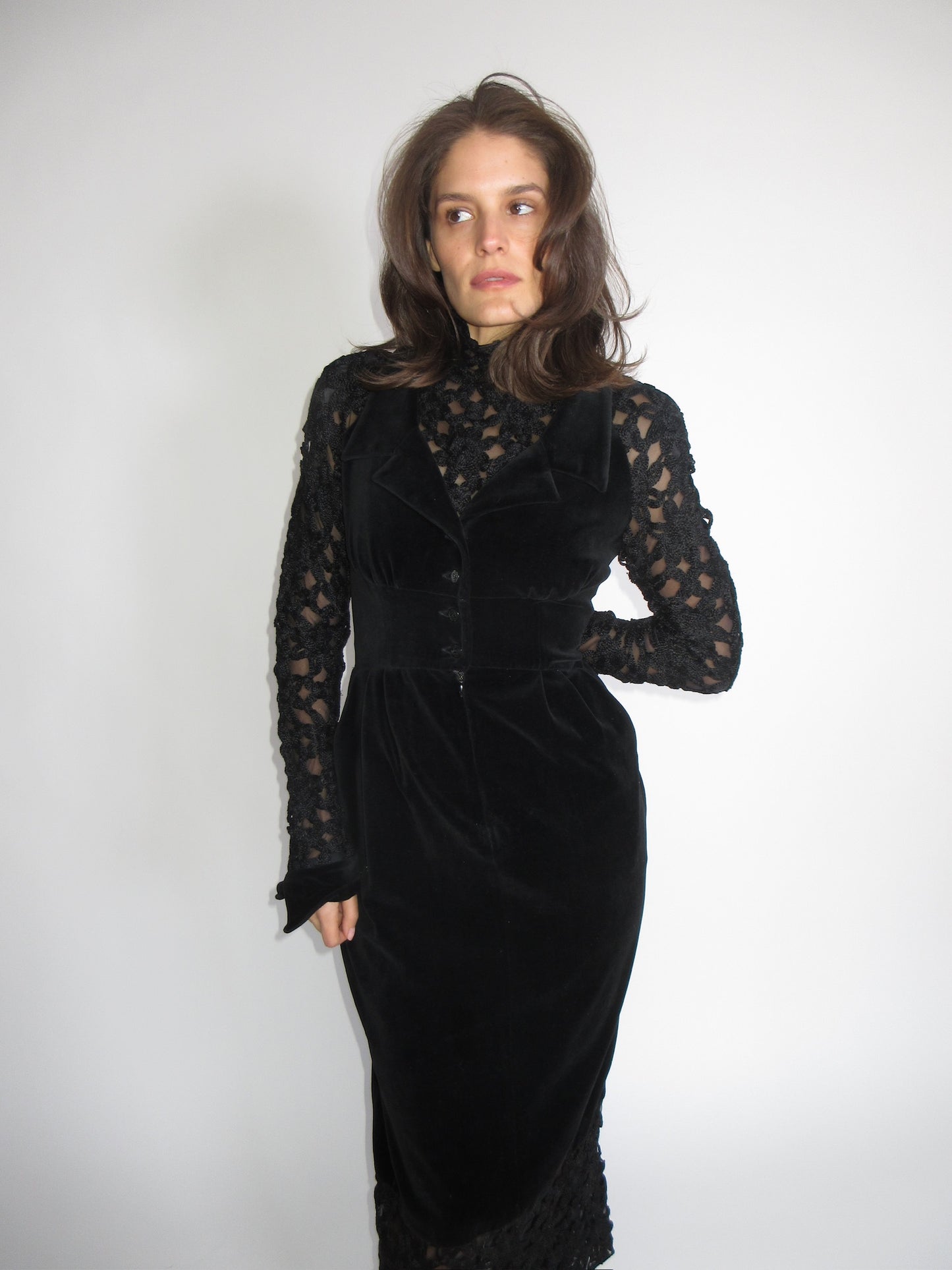 FW1993 Chloe by Karl Lagerfeld Dress