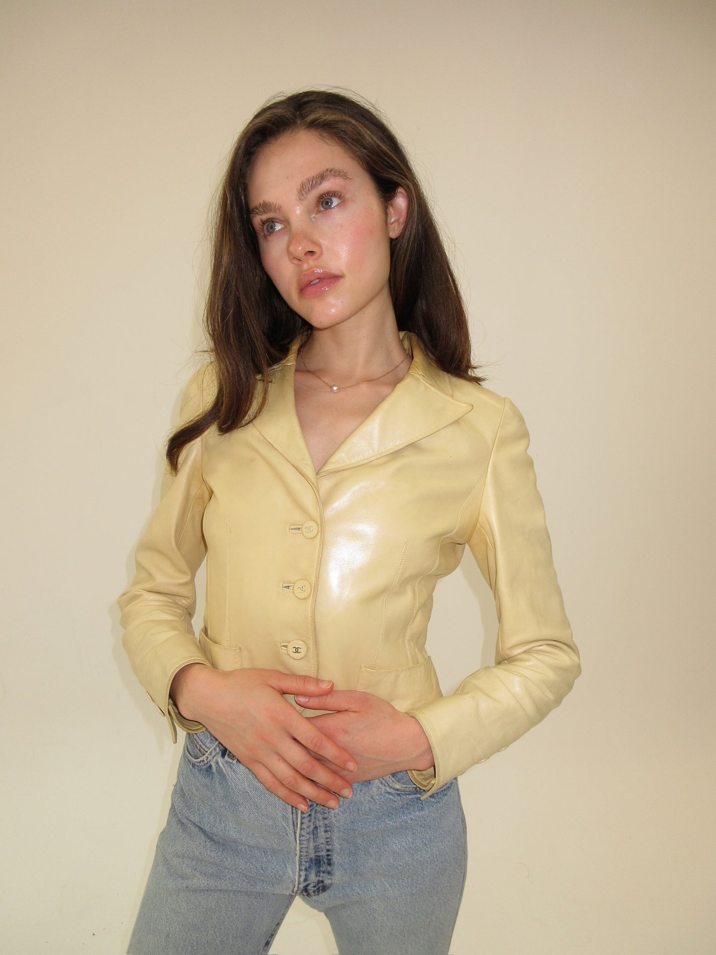 Chanel 1997 Leather Jacket