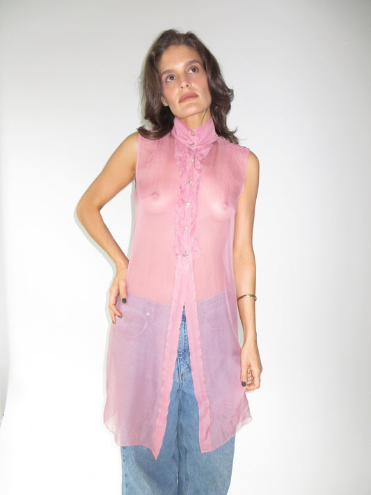 SS2006 Chanel silk top
