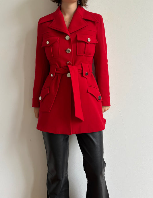 FW1995 Dolce & Gabbana red jacket