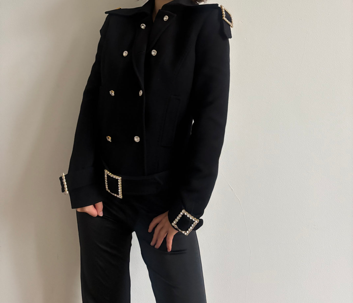 FW2001 Dolce & Gabbana runway coat