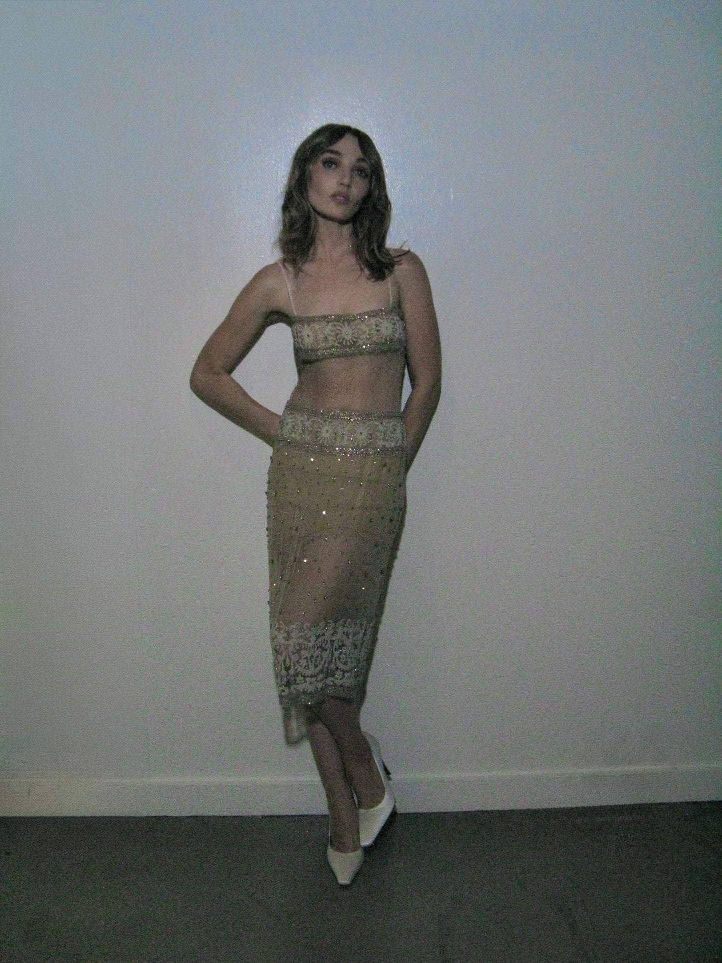 FW2000 Valentino Dress Gisele Bündchen