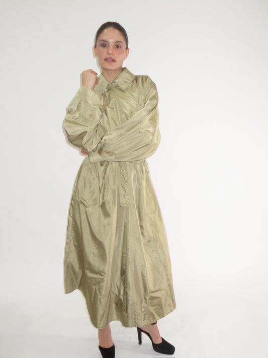 FW1986 Alaïa silk trench