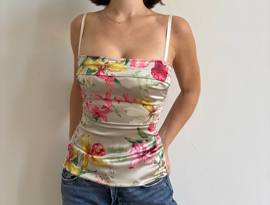 SS1999 Dolce & Gabbana floral top