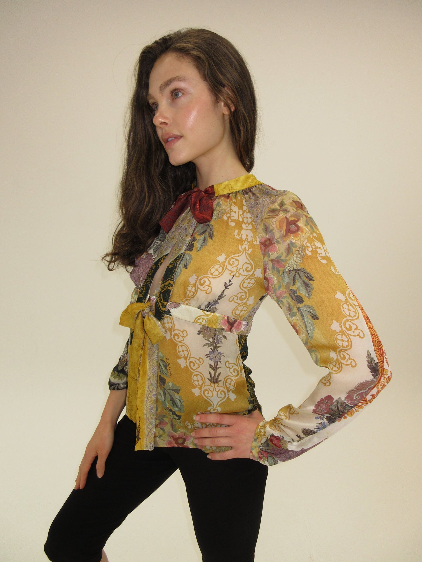 Vintage Roberto Cavalli silk top