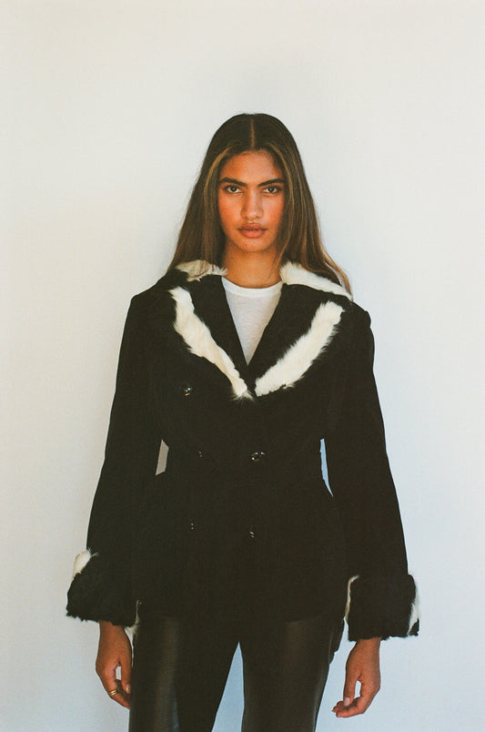 Vintage D&G zebra coat