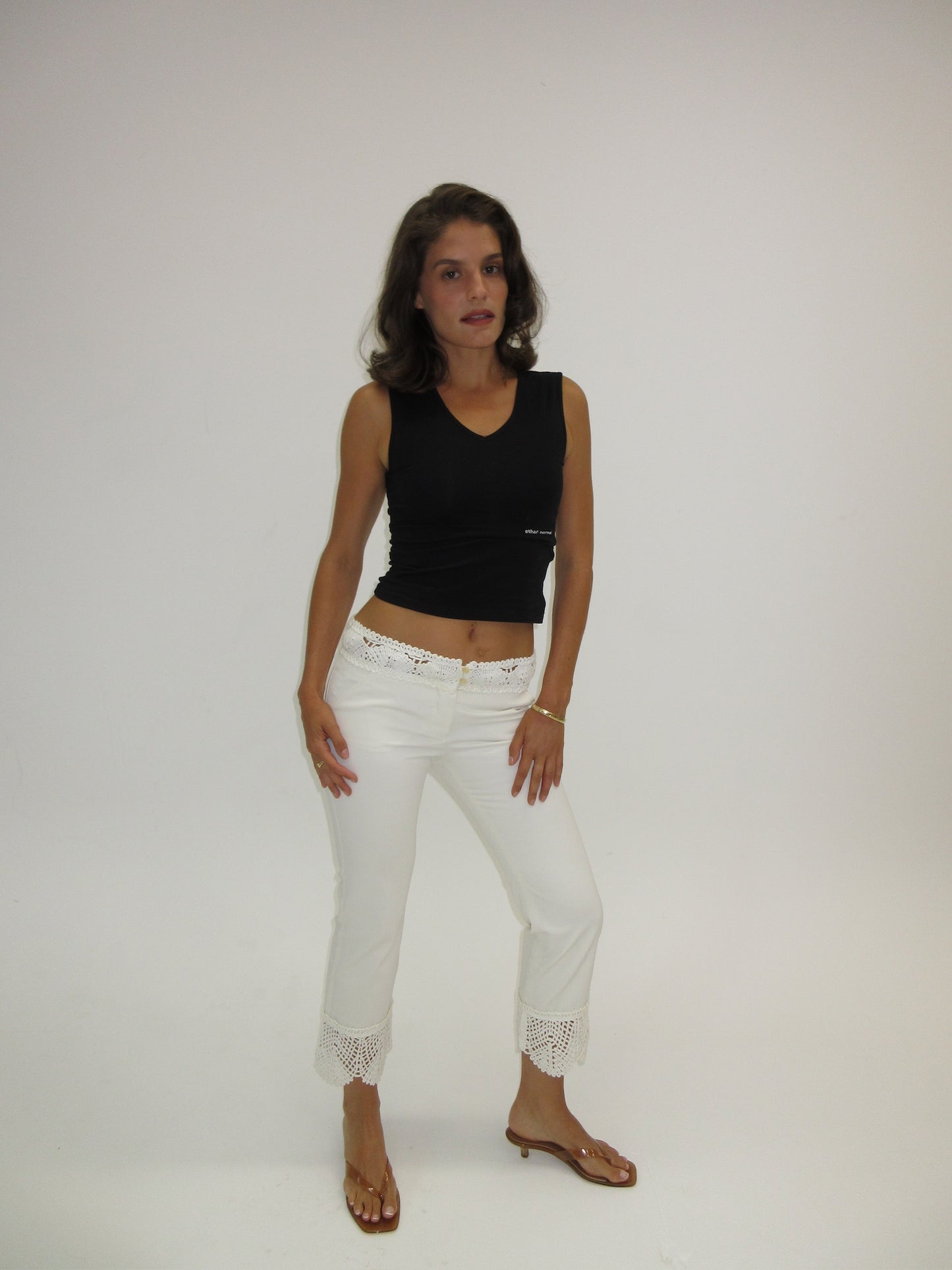 FW2003 Chanel runway capris