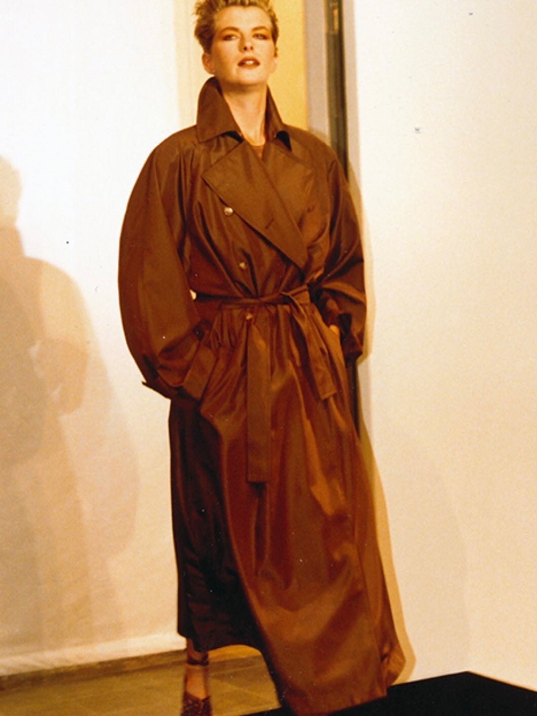 FW1986 Alaïa silk trench